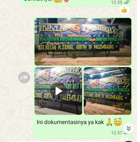 Pengiriman Papan Bunga Duka Sutera Victoria