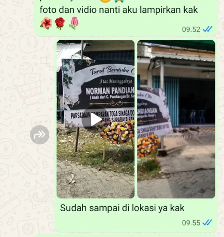 Pengiriman Karangan Bunga Sutera Victoria